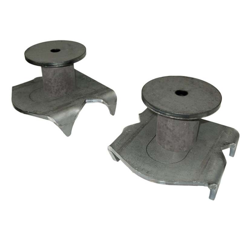 Artec Industries 07-18 Jeep Jk Jku Rear Jk Coil Perches And Retainers (Pair): 3 1/2 In Diameter