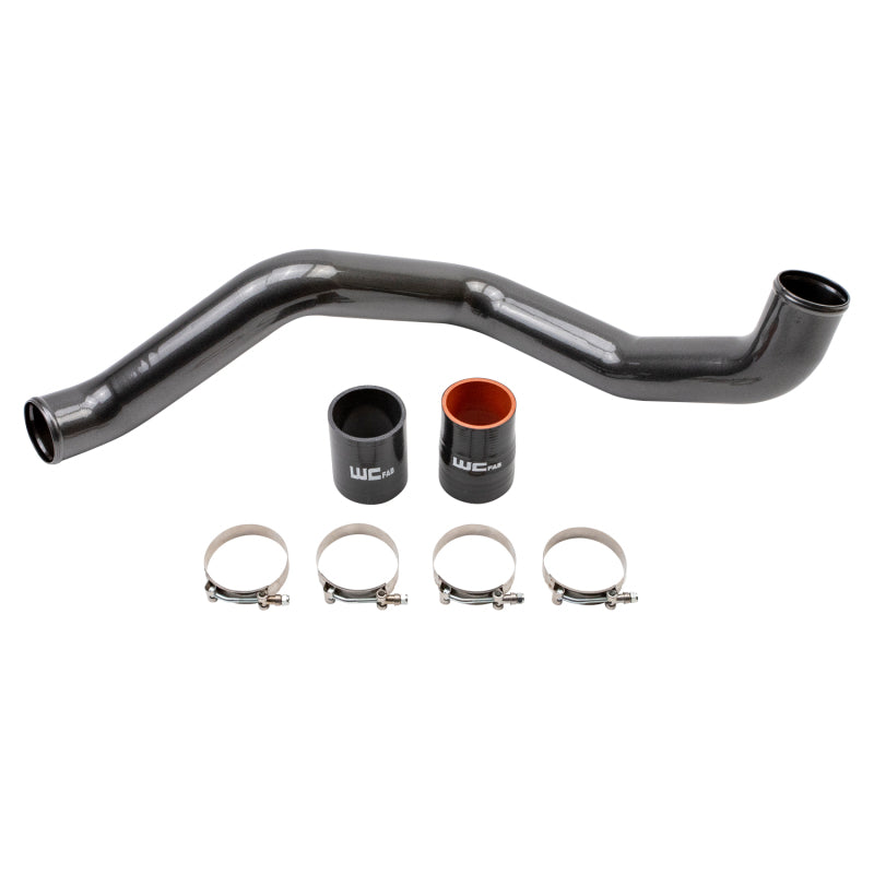 Wehrli 20-26 GM Duramax L5P Driver Side 3in Intercooler Pipe - Sparkle Bomber Orange