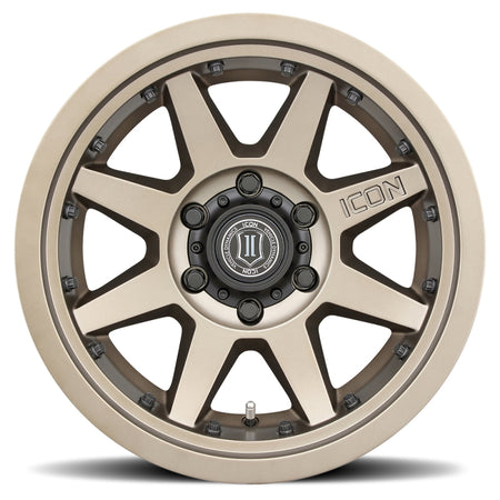 ICON Rebound Pro 17x8.5 / 5x5.5 / 0mm / 4.75in BS Bronze Wheel