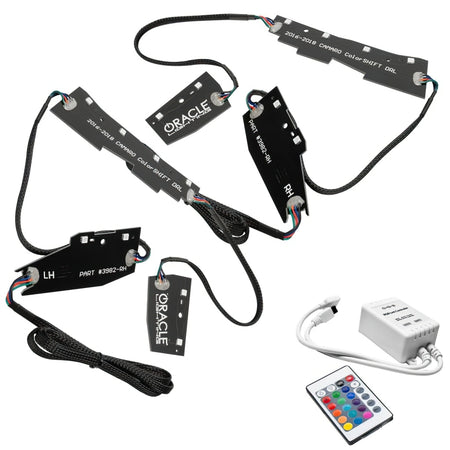 Oracle 16-18 Chevy Camaro RGB+W Headlight DRL Kit - ColorSHIFT w/ Simple Controller