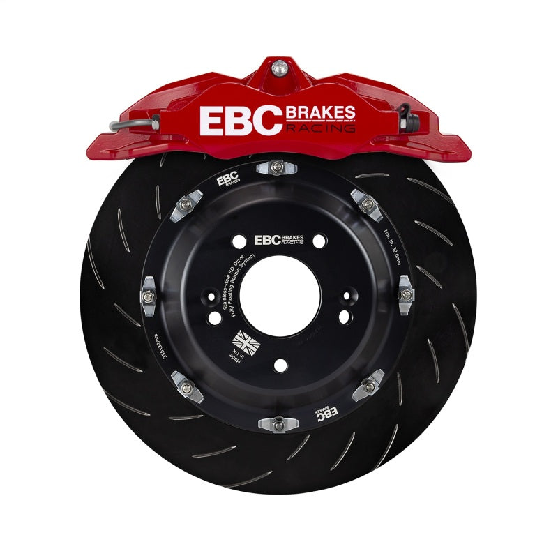 EBC Racing 12-21 Subaru BRZ/Toyota GT86 Red Apollo-4 Calipers 330mm Rotors Front Big Brake Kit