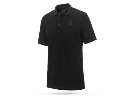 Akrapovic Corpo Polo Black Mens - XS