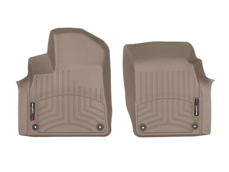 WeatherTech 2017+ Bentley Bentayga Front FloorLiner - Tan