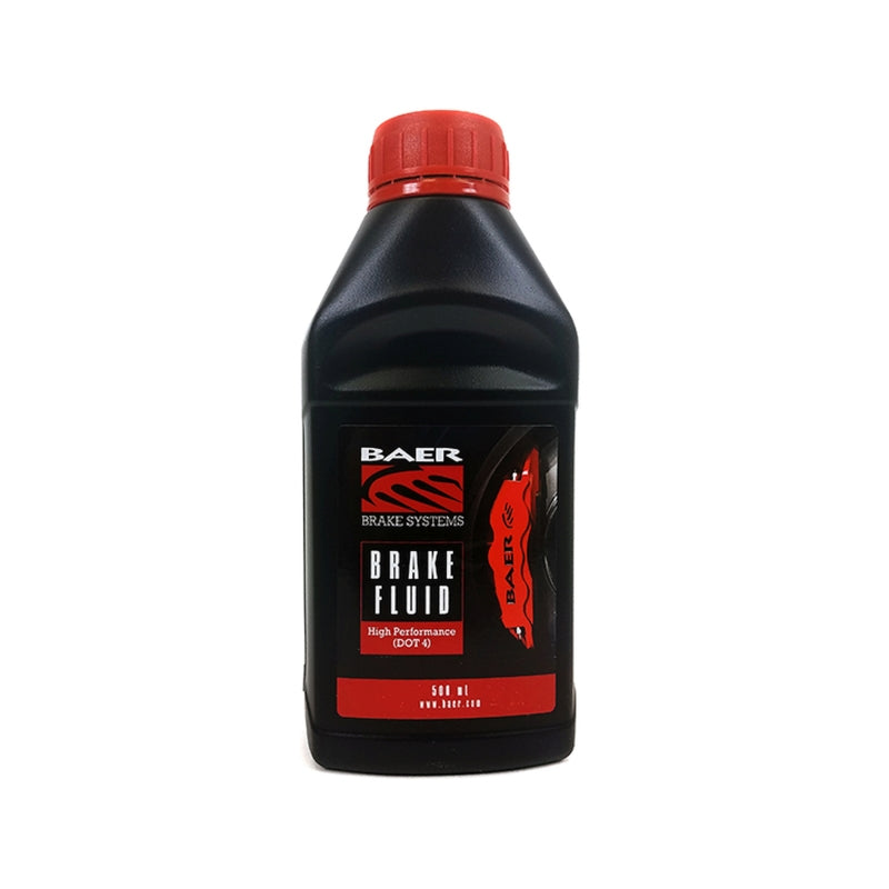 Baer Brakes 4 High Performance Brake Fluid, (16.9oz/500ml Bottle) 10 Pack