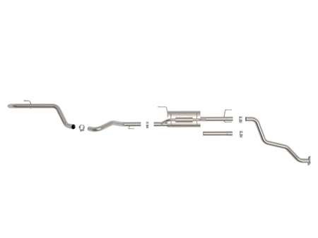 aFe 24-25 Toyota Tacoma L4-2.4L (t) Vulcan Series 2.5in 304 Stainless Steel Cat-Back