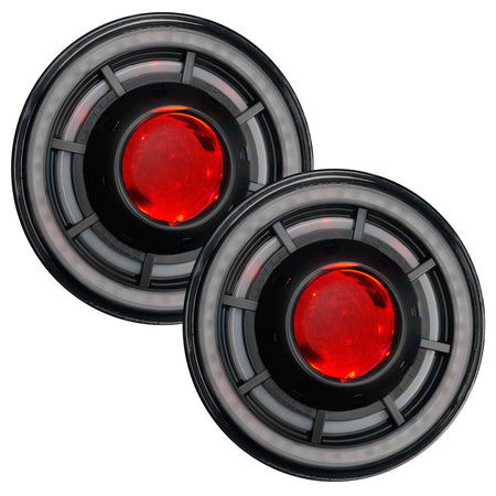 ORACLE Lighting 0718 Jeep Wrangler JK Oculus 7in ColorSHIFT Bi-LED Projector Headlights