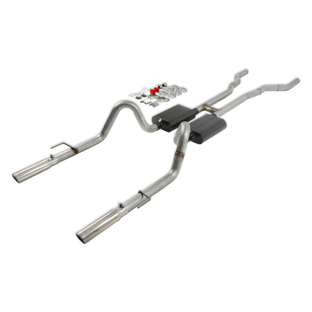 Flowmaster 67-70 Mustang American Thunder THRU VALANCE SS Crossmember-Back Exhaust System