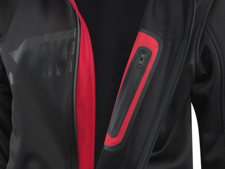 Akrapovic Mens Corpo Softshell Jacket Black - 3XL