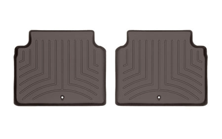 WeatherTech 2021+ Genesis G80 Rear FloorLiner - Black