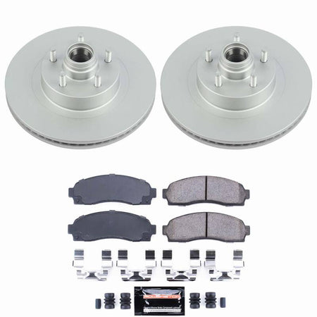 Power Stop 01-03 Ford Explorer Sport Front Z23 Coated Brake Kit