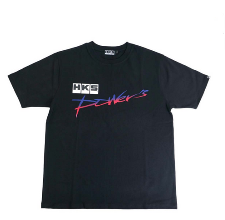 HKS T-SHIRT Powers BLACK L