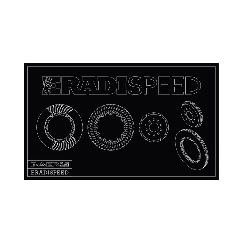 Baer Brakes 14-16 Chevy Corvette (C7) Eradispeed+ Front SDZ 2-Piece Performance Brake Rotors