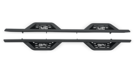 Body Armor 4x4 07-19 Chevrolet Silverado 2500/3500 Crew Cab Ambush Side Steps - Black