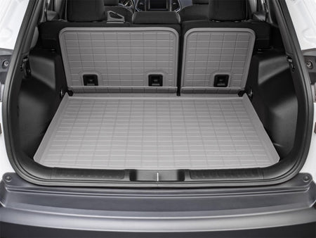 WeatherTech 19-22 Jeep Cherokee KL (w/Cargo Floor in Highest Pos) Seatback Cargo Liner HP - Grey