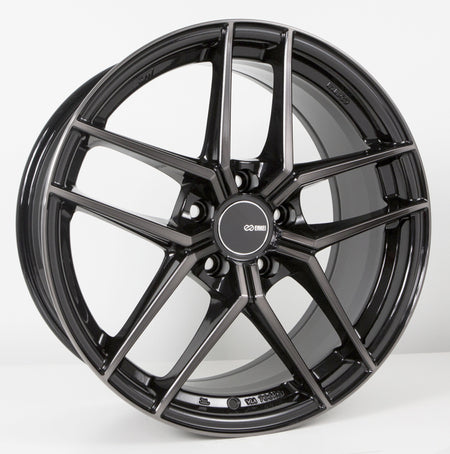 Enkei TY5 19x8.5 5x114.3 50mm Offset 72.6mm Bore Pearl Black Wheel