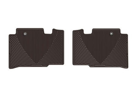 WeatherTech 2018+ Honda Odyssey Rear Rubber Mats - Cocoa