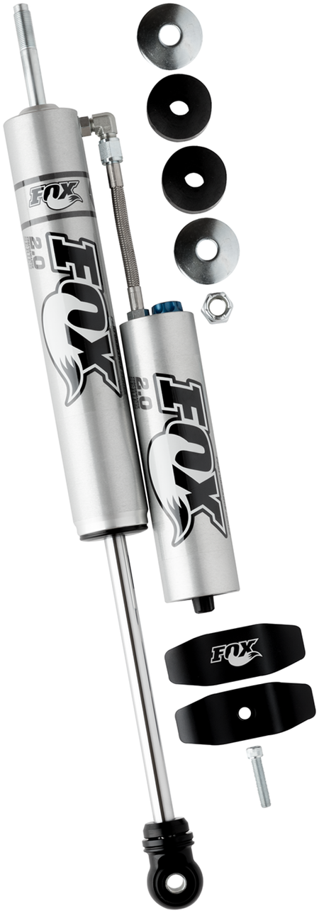 Fox 05+ Toyota Tacoma 2.0 Performance Series 8.6in. Smooth Body R/R Rear Shock CD Adj. / 0-1in Lift