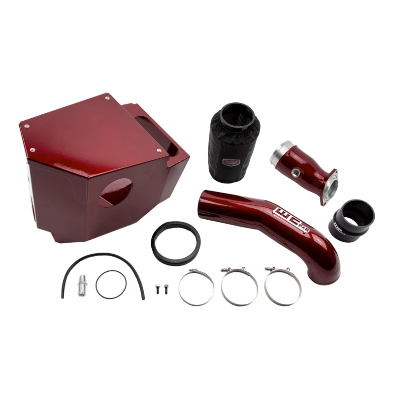 Wehrli 20-26 GM Duramax L5P 4in Intake Kit Stage 2 - Sparkle Bomber Orange