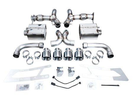 AWE Tuning 23-25 Chevrolet C8 Corvette Z06 5.5L SwitchPath Exhaust System - Chrome Silver Tips