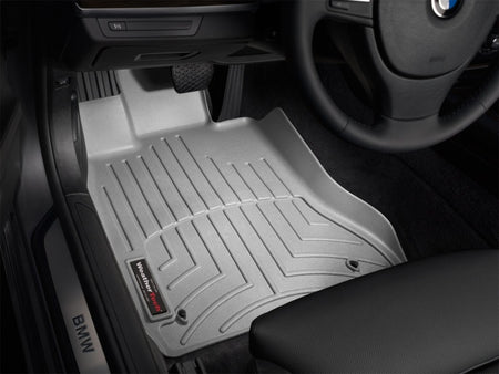 WeatherTech 09+ BMW 7-Series (F01/F02) 750i/LI Front FloorLiner - Grey