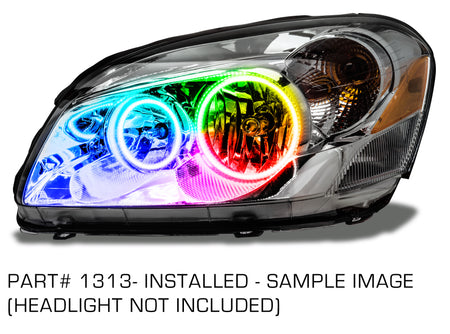 Oracle Buick Lucerne 06-11 Halo Kit - ColorSHIFT w/ Simple Controller