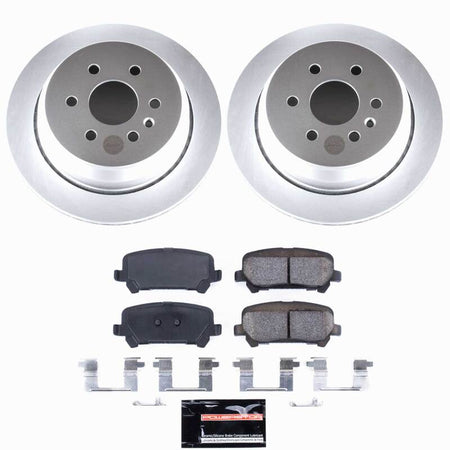 Power Stop 15-20 Chevrolet Colorado Rear Z23 Coated Brake Kit