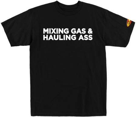 FMF Racing Gass Tee Black Medium