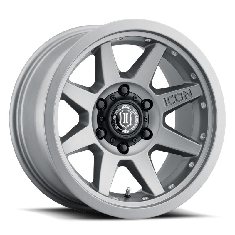 ICON Rebound Pro 17x8.5 / 5x5.5 / 0mm / 4.75in BS Titanium Wheel