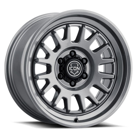 ICON Alloys Anza Gun Metal - 17x8.5 / 6x135 / 6mm / 5in BS