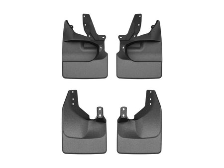WeatherTech 21-25 Ford Bronco Bumper Style 1 Front & Rear Mudflaps - Black