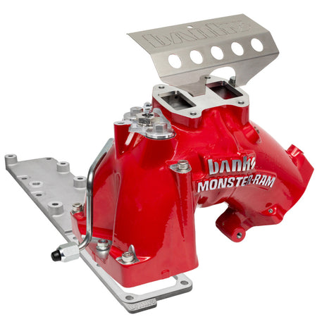 Banks Power 13-18 Ram 6.7L Diesel Monster-Ram Intake System Gen-2 w/Fuel Line - Red w/Heater System