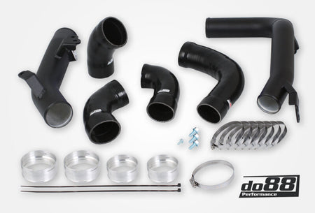 do88 Volvo S60 V60 XC60 V90 S90 XC90 SPA Pressure Pipes Petrol OEM Intercooler Black Hoses