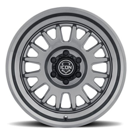 ICON Alloys Anza Gun Metal - 17x8.5 / 6x135 / 6mm / 5in BS