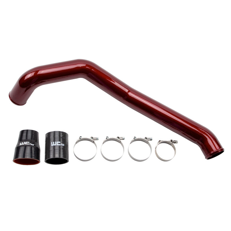 Wehrli 04.5-10 GM Duramax LLY/LBZ/LMM Driver Side 3in Intercooler Pipe - Sparkle Bomber Orange
