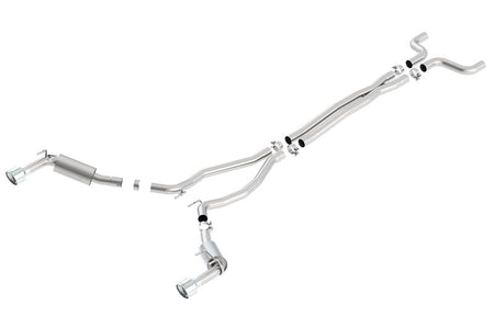 Borla 14-15 Chevy Camaro SS 6.2L V8 Single Split Rear Exit S-Type Catback Exhaust