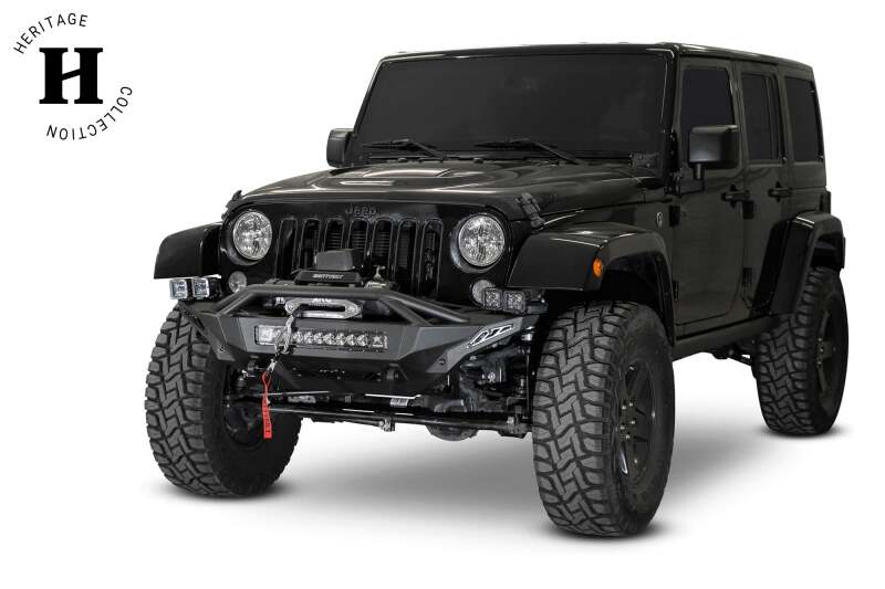 Addictive Desert Designs 07-18 Jeep Wrangler JK Stealth Fighter Front Bumper w/ Winch Mount