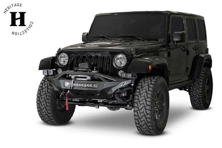 Addictive Desert Designs 07-18 Jeep Wrangler JK Stealth Fighter Front Bumper w/ Winch Mount
