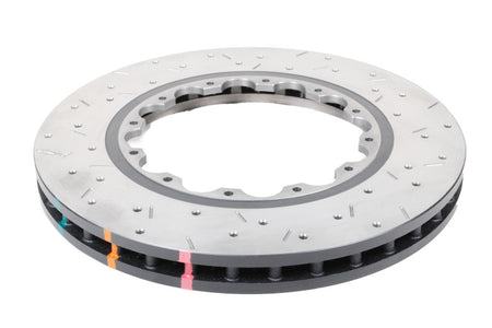 DBA 05-13 Chevrolet Corvette Base Front 5000 Series Drilled & Slotted Ring