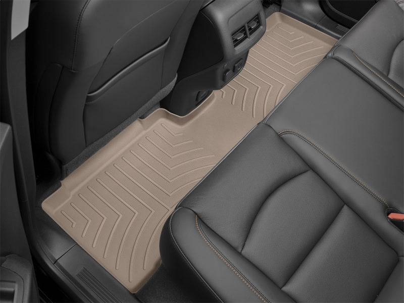 WeatherTech 2020+ Kia Telluride Rear FloorLiner - Tan