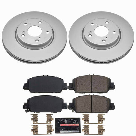 Power Stop 13-22 Honda Accord Front Z23 Coated Brake Kit