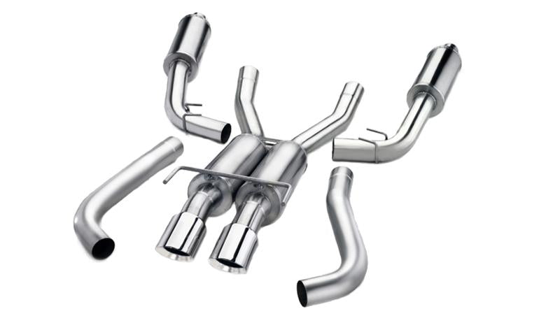 Corsa 2011-14 Ford F-150 Raptor 6.2L V8 133in Wheelbase Xtreme Cat-Back Resonator Delete Kit Exhaust