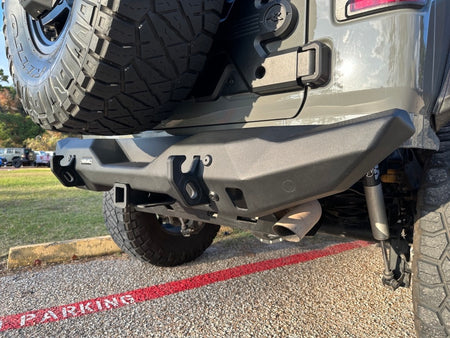 Rival 2018-2026 Jeep Wrangler JL  Rear Aluminum Stubby Bumper