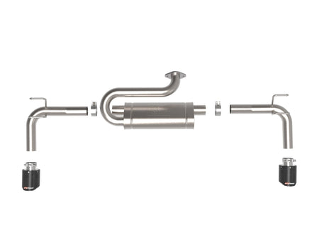 aFe 2023+ Mazda CX-50 Takeda 2.5in 304 SS Axle-Back Exhaust System w/ Carbon Fiber Tips