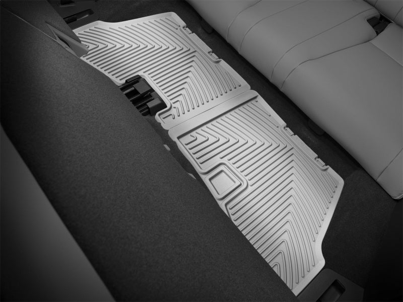 WeatherTech 2016+ Honda Pilot Rear Rubber Mats - Grey