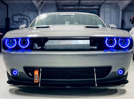 Oracle 15-23 Dodge Challenger Dynamic Surface Mount Headlight Halo Kit -