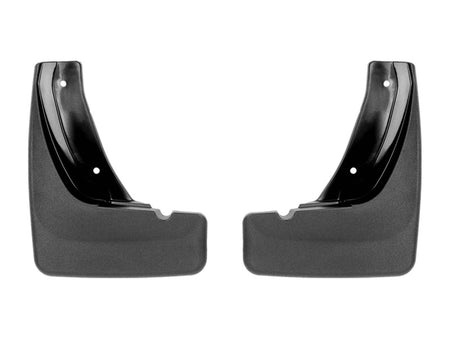 WeatherTech 22-23 Hyundai Santa Cruz (Does Not Work w/Fender Flares) No Drill Front MudFlaps - Black