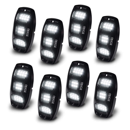 Oracle Underbody RGB+W Wheel Well Rock Light Kit - 8 PCS - ColorSHIFT