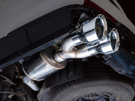 AWE Tuning 2021+ Cadillac Escalade 6.2L ESV 0FG Dual Exit Exhaust System w/ 5in Chrome Silver Tips