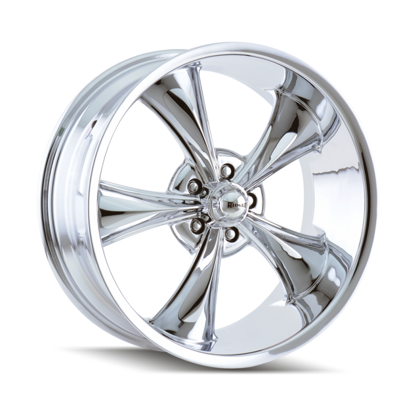 Ridler 695 20x8.5 / 5x127 BP / 0mm Offset / 83.82mm Hub Chrome Wheel