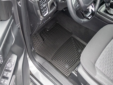 WeatherTech 24-25 Ford Ranger 1st Row Front All-Weather Floor Mats - Black